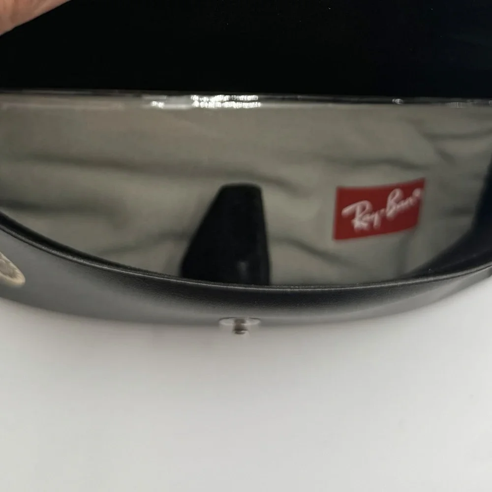 Ray-Ban Daddy-O RB2016‎ Sunglasses Matte Black Rubber Frame Wrap 59mm New